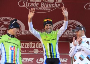 Podium Strade Bianche 2013