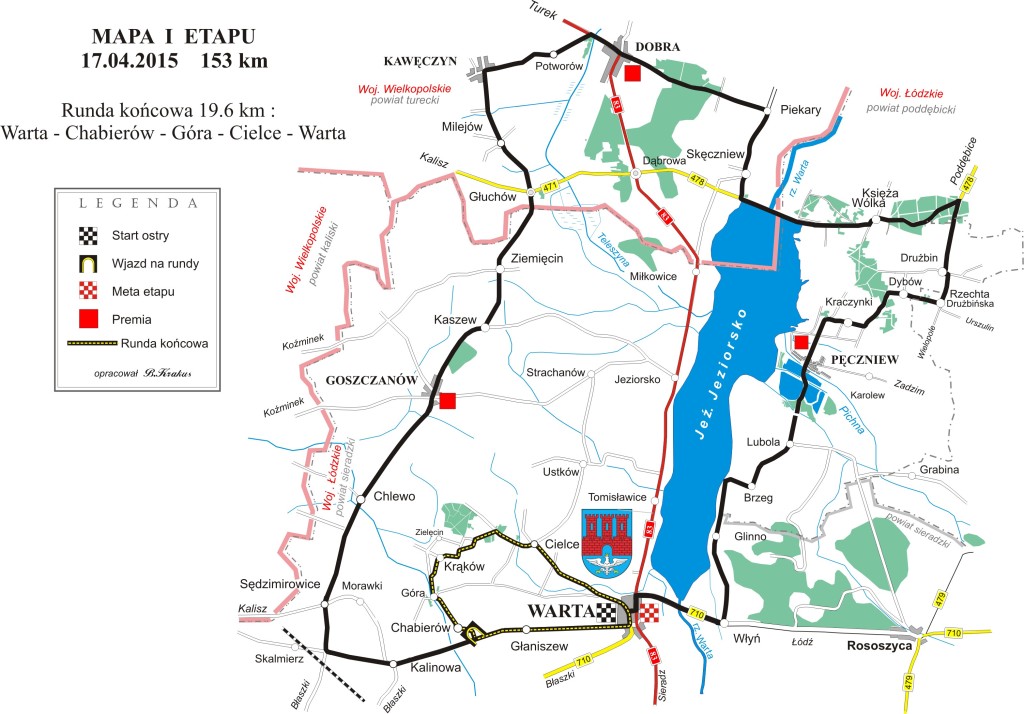 Hellena Tour  mapa 1-etap
