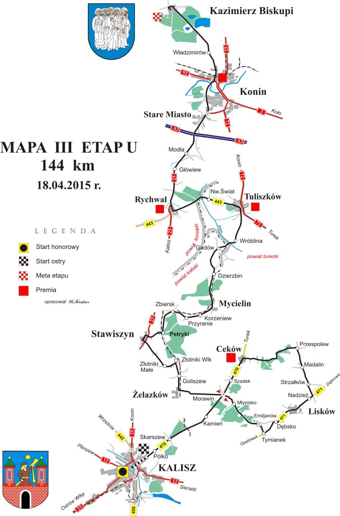 Hellena Tour  mapa 3-etap