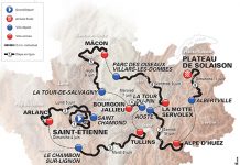Trasa Criterium du Dauphine 2017