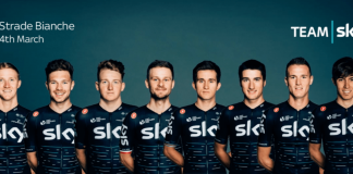 Składy Team Sky na Strade Bianche i Paryż – Nicea