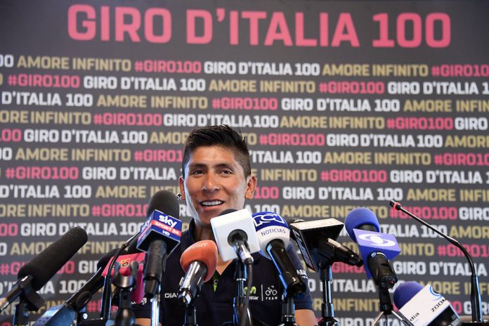 Giro d'Italia 2017 - 100a edizione - Conferenza stampa Movistar