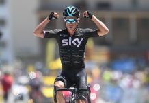 Critérium du Dauphiné 2017: Peter Kennaugh wygrał na Alpe d`Huez, strata Froome`a