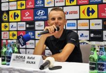 Rafał Majka: „Dzisiaj niestety nie wyszło”