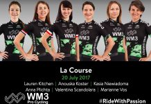 Niewiadoma i Plichta w składzie WM3 Pro Cycling na La Course by Le Tour
