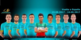 Vuelta a Espana 2017: Fabio Aru liderem Astany