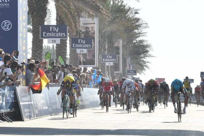 dubai tour 2018 finisz 1 etap