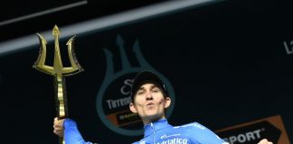 Michał Kwiatkowski w składzie zespołu INEOS Grenadiers w Tirreno-Adriatico 2021
