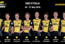 Giro d’Italia 2018: George Bennett liderem LottoNL-Jumbo