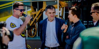 Gwiazdy otworzyły Mobilne Muzeum Tour de Pologne w Grudziądzu