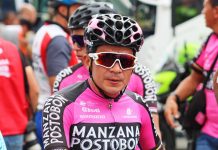 Fabio Duarte kolarzem kontynentalnego Medellin