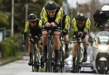 Tirreno-Adriatico 2019: Kolarze zareagowali na wypadek duetu z BORA-hansgrohe