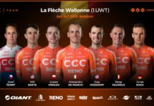 La Flèche Wallonne 2019: De Marchi poprowadzi CCC Team, Łukasz Owsian w składzie
