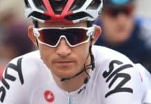Michał Kwiatkowski nie odniósł poważnych obrażeń w kraksie