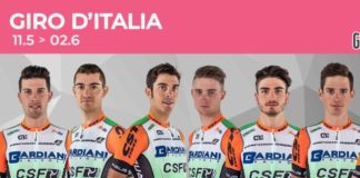 Skład Bardiani – CSF na Giro d’Italia 2019