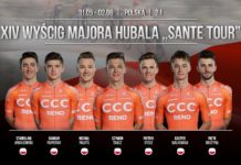 Skład CCC Development Team na wyścig Szlakiem Walk Majora Hubala