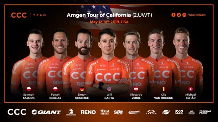 CCC Team na Tour of California