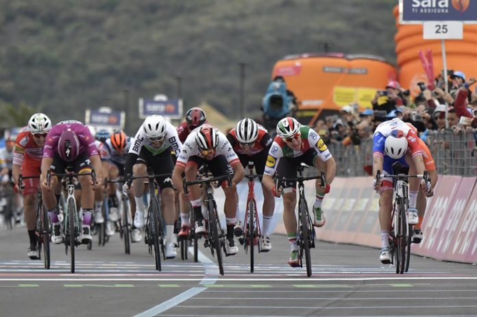 Finisz 3 etap Giro