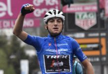 Giulio Ciccone chce zobaczyć, ile jest wart jako lider na wielki tour