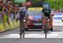 Criterium du Dauphine 2019: Alaphilippe o włos przed Mühlbergerem