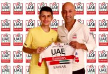 Andres Camilo Ardila w UAE Team Emirates