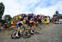 Ronde van Vlaanderen 2020 bez Kappelmuuru na trasie