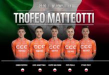 CCC Development Team na Trofeo Matteotti