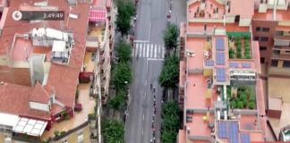 Helikopter z wyścigu Vuelta a Espana pomógł w odkryciu plantacji marihuany