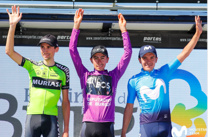 Vuelta a Burgos 2019 podium