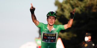 Vuelta a España 2020: Primož Roglič pierwszy na Alto de Moncalvillo