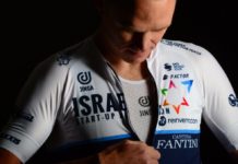 Chris Froome pokazał się w koszulce drużyny Israel Start-Up Nation