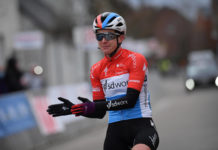 Omloop van de Westhoek 2021: Dublet ekipy SD Worx. Christine Majerus przed Amy Pieters