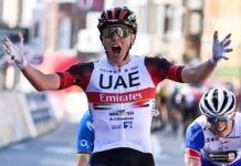 Liège-Bastogne-Liège 2021: Tadej Pogačar z pierwszym monumentem! Aktywny był Marczyński!