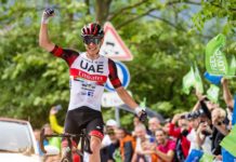 Tour of Slovenia 2021: Tadej Pogačar wygrywa 2. etap po długim ataku „na solo”