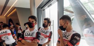Rafał Majka na zgrupowaniu w Zjednoczonych Emiratach Arabskich