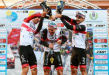 Trofeo Laigueglia 2022: Tryplet kolarzy UAE Team Emirates z Janem Polancem na czele