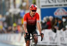Liège-Bastogne-Liège 2022: Wielu kolarzy musi leczyć rany po ogromnej kraksie Łukasz Owsian Trofeo Laigueglia