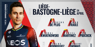 Liège-Bastogne-Liège 2022: Michał Kwiatkowski w składzie INEOS Grenadiers