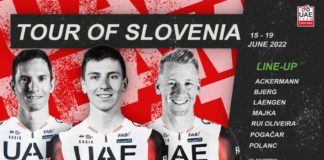 Tour of Slovenia 2022: Tadej Pogačar i Rafał Majka w składzie UAE Team Emirates