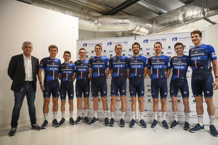 Stroje Groupama-FDJ 2023