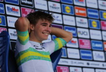 Glasgow 2023: Oscar Chamberlain złotym juniorem w jeździe na czas