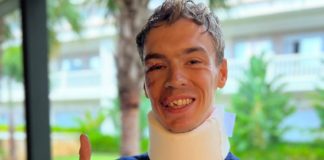 Thymen Arensman: „Kask uratował mi życie”