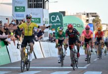 Volta ao Algarve 2024: Wout van Aert wygrywa sprinterski pojedynek