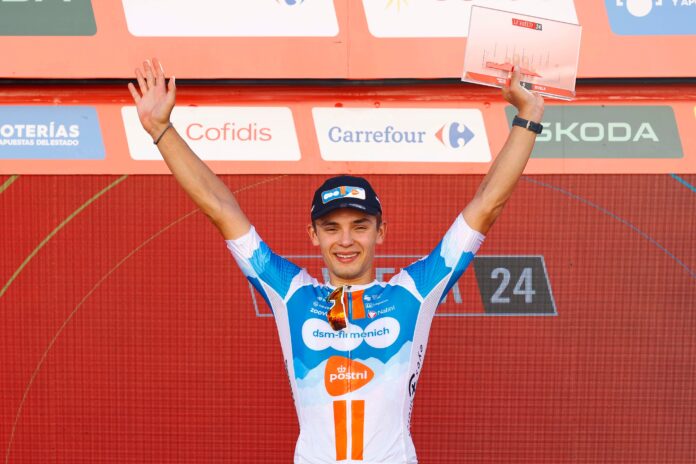 Pavel Bittner Vuelta podium