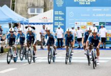 Tour of Denmark 2024: Kolarze Team dsm-firmenich PostNL wygrywają pierwszy etap