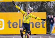 Wout van Aert zwycięski w swoim drugim przełajowym starcie w sezonie 2024/25