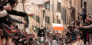 Strade Bianche 2025: Tadej Pogačar jak Fabian Cancellara. Trzeci triumf Słoweńca na białych drogach