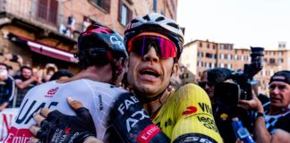 Wout van Aert: „Czułem się źle, że nie mogłem współpracować, ale Isaac jest rywalem Simona”