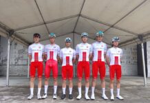 Wyścig Pokoju juniorów 2025: Janek Jackowiak szósty po dwóch dniach
