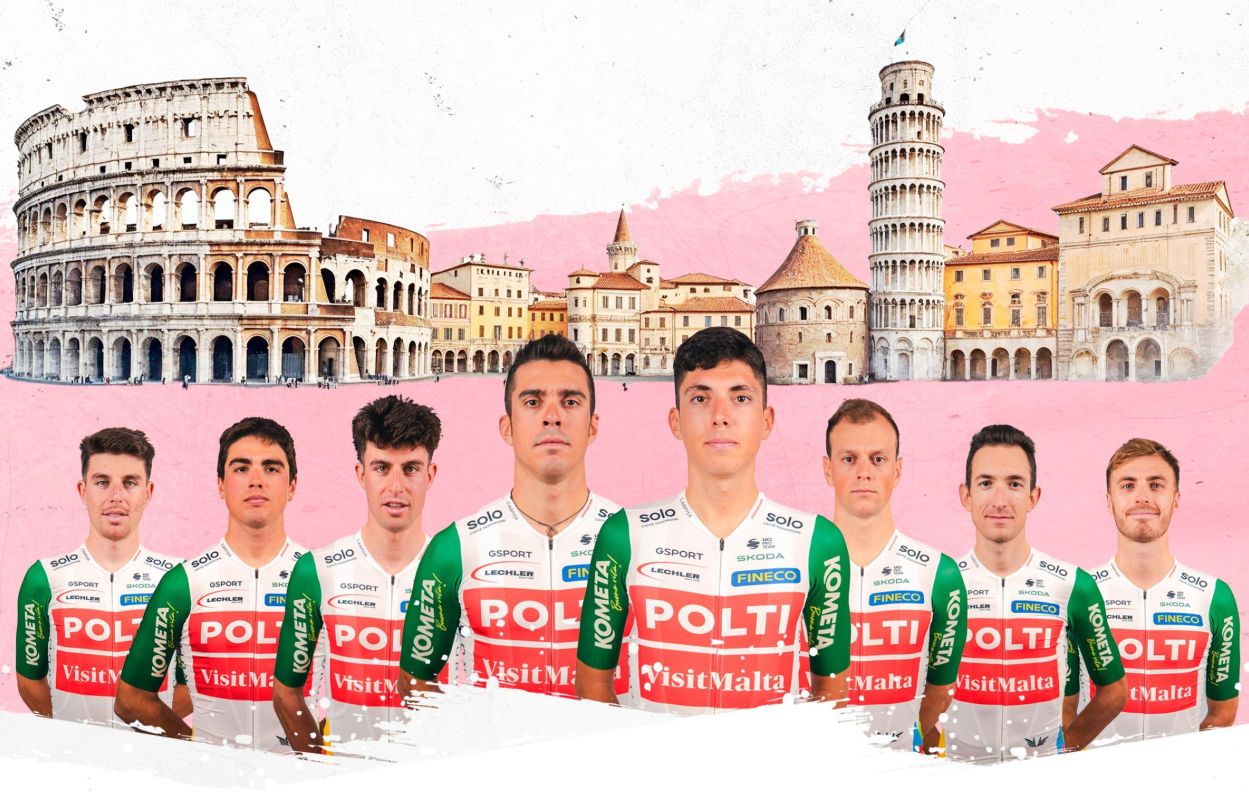 Giro d’Italia 2025: Team Polti VisitMalta gotowe na najważniejszy wyścig sezonu